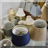 D37. Lamp shades. 